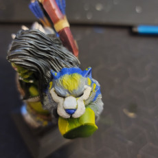 Picture of print of Orc bust / Orc chief