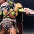Orc bust / Orc chief print image
