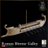 Roman Bireme Galley (with and without interior) - Neptunes Fury image