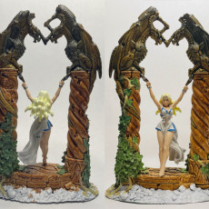 Picture of print of Dragon Gate - 32mm scale