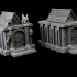 Modular Graveyard Walls Crypts Tombs Churches and Graveyard Accessories image