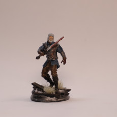 Picture of print of Old Master Bloodhunter - Tarick Wolfheart