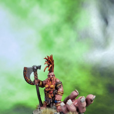 Picture of print of Dwarf Giantseeker - Highlands Miniatures
