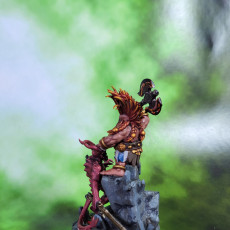 Picture of print of Dwarf Demonseeker - Highlands Miniatures