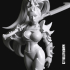Dom Series 02a - Sexy Shadow Elf Warrior Witch with Sword image
