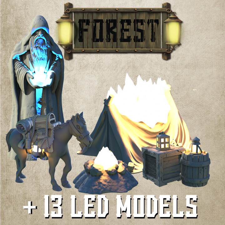 Fantasy LEDS - Vol. 1 - Forest Set's Cover