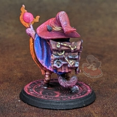 Picture of print of Callum the Tabaxi Wizard