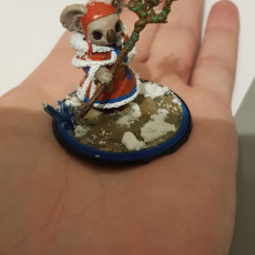 Picture of print of Winterland - Chloe the Little Witch pre-supported