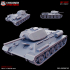 Soviet T34 Medium Tank ww2 image