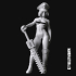 Dom Series 01b - Naked Commissar Girl with Cap & Chainsaw Sword image