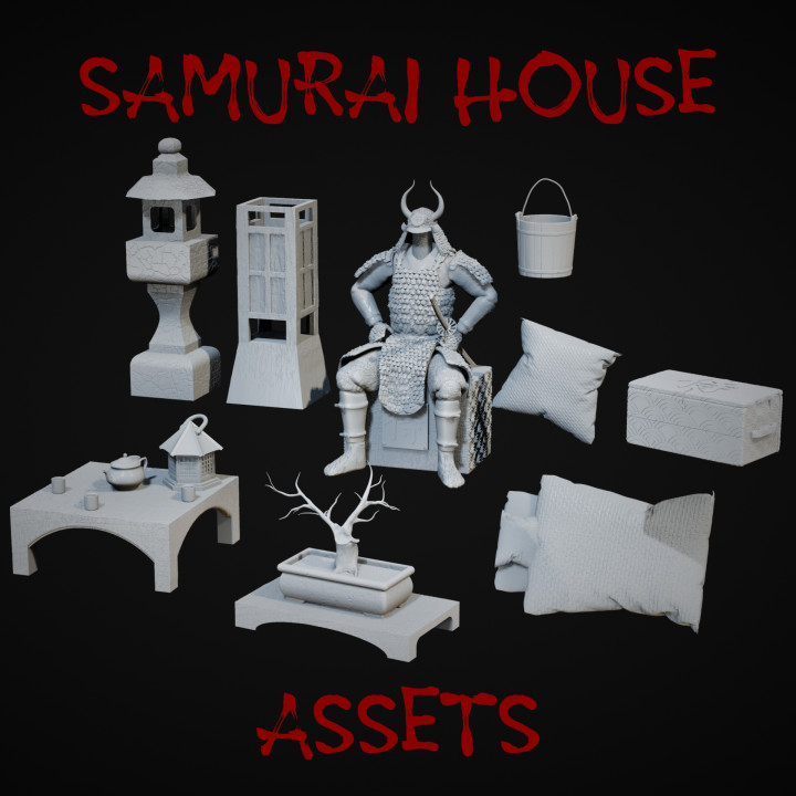 Samurai House - 9 House Assets's Cover