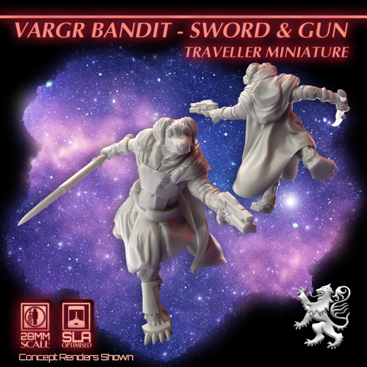 Vargr Bandit - Sword and Gun's Cover