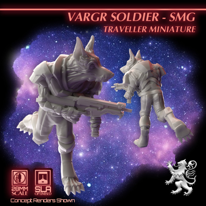 Vargr Soldier - SMG's Cover