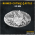 Ruined Gothic Castle (Big Set) - Wargame Bases & Toppers 2.0 image