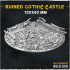 Ruined Gothic Castle (Big Set) - Wargame Bases & Toppers 2.0 image