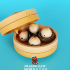 Battle dumplings with steamer image
