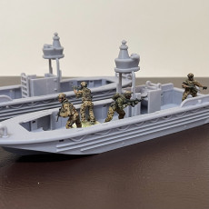 Picture of print of SOC-R 28mm Special Operations Craft Riverine Boat