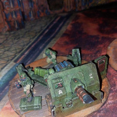 Picture of print of Heavy Battery Dioramas x3