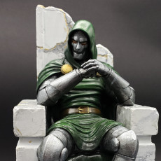 Picture of print of Dr Doom