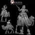 Ancient persian camel riders image