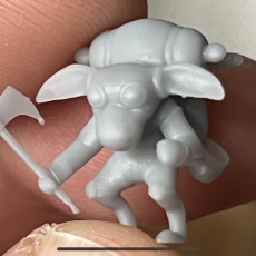 Picture of print of Goblin with Axe - Final Fantasy XI Fan Sculpt