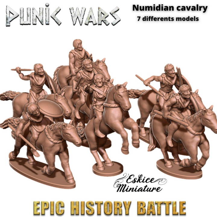 Numidian Cavalry - 15mm for Epic History Battle's Cover