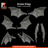 Demon / Bat / Fleshy Wings Kit-bash Conversion Bits image