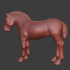 Percheron, draft horse image