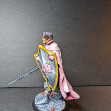 Picture of print of Bastián Steelwhisper, The Rose Knight