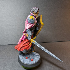 Picture of print of Bastián Steelwhisper, The Rose Knight