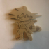 bas-relief-chibi-goku-super-guerrier-de-l-espace-bois image