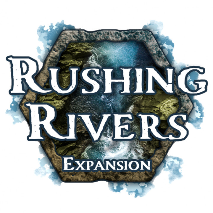 Hexhogtabletops: Rushing Rivers -Expansion Set-'s Cover