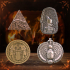 Ancient Egypt coin set image