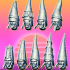 They are Crazy! Pointed Hood Cultists - 40 Heads Pack image