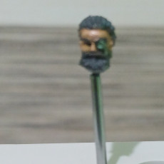 Picture of print of Fanatical Crusaders Heads! Deus vult! (35 heads 28mm)