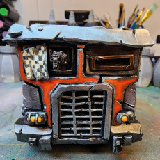 Picture of print of Orc War Truck [Bushi bits included]