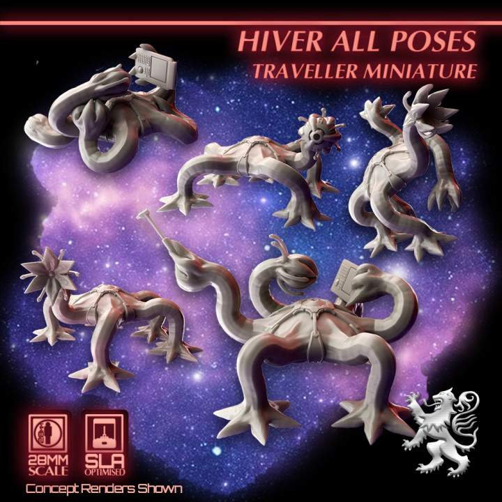 Hiver - All Poses Traveller Poses's Cover