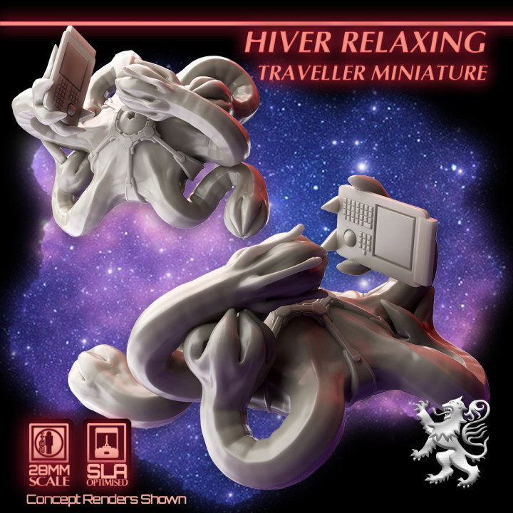 Hiver Relaxing - Traveller Miniature's Cover