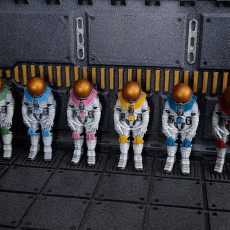 Picture of print of Vacc Suits Traveller Miniature