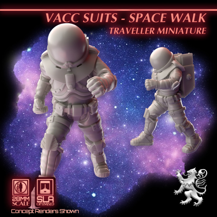 Vacc Suits - Space Walk Traveller Miniature's Cover