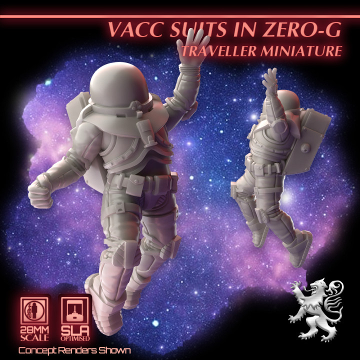 Vacc Suits in Zero-G's Cover