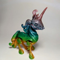 Picture of print of Spooky Unicorn