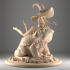 The Witch on a Toad Malva STL image