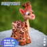 Flexy Baby Giraffe Print In Place image
