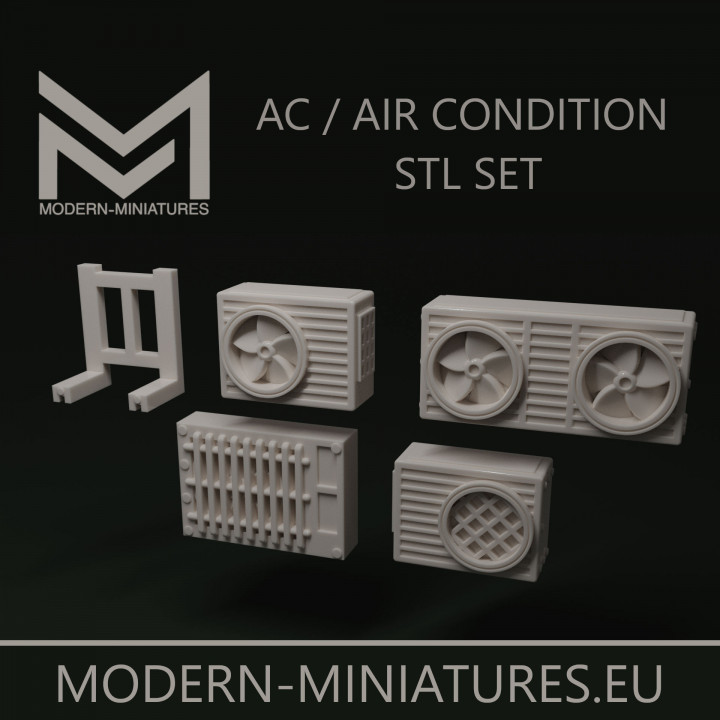 AC / Air Condition STL Set's Cover