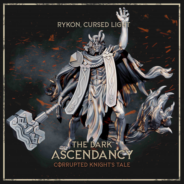 Rykon The Cursed Light's Cover