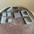 DnD Basic 1inch Square Wall Tiles for D&D image