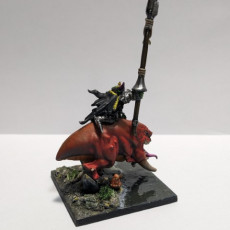 Picture of print of The Goblin Leader by Highlands Miniatures