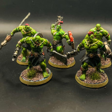 Picture of print of Salanaar Orcs Warriors