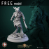 Kobold warrior - FREE STL miniature pre-supported image